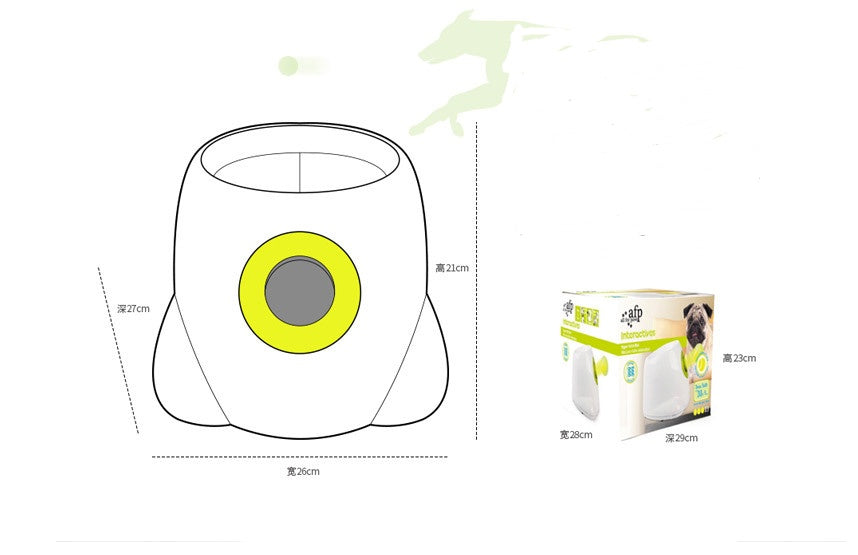 Dog Ball Launcher – Automatic Interactive Play