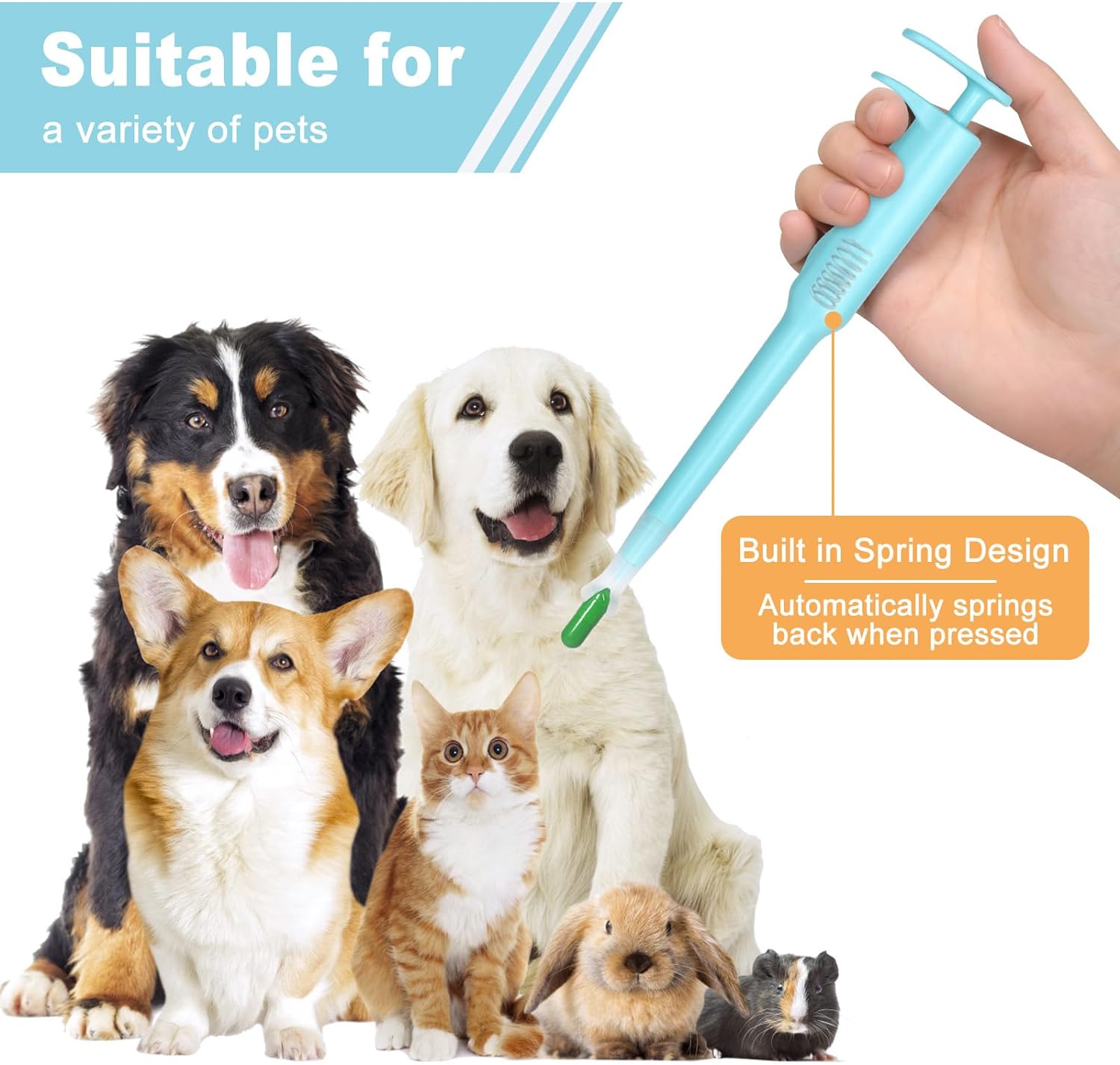Pet Pill Shooter – Soft Tip Medicine Feeder for Pets