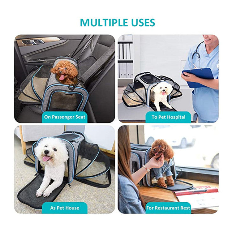 Airline-Approved Pet Carrier – Expandable, Soft & Safe