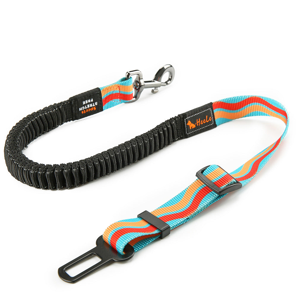 Elastic Dog Car Seat Belt – Stretch Safety Lead