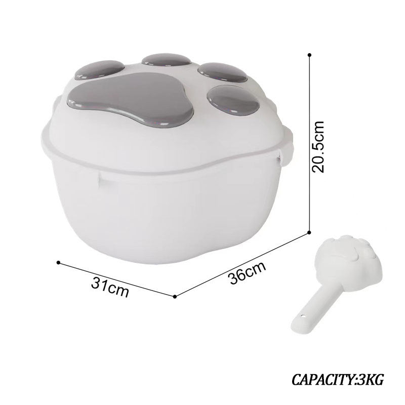 Dog & Cat Food Storage Container – Large Capacity