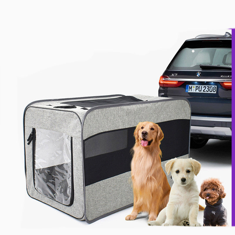 Pet Travel Carrier Bag – Portable Folding Pet Bag