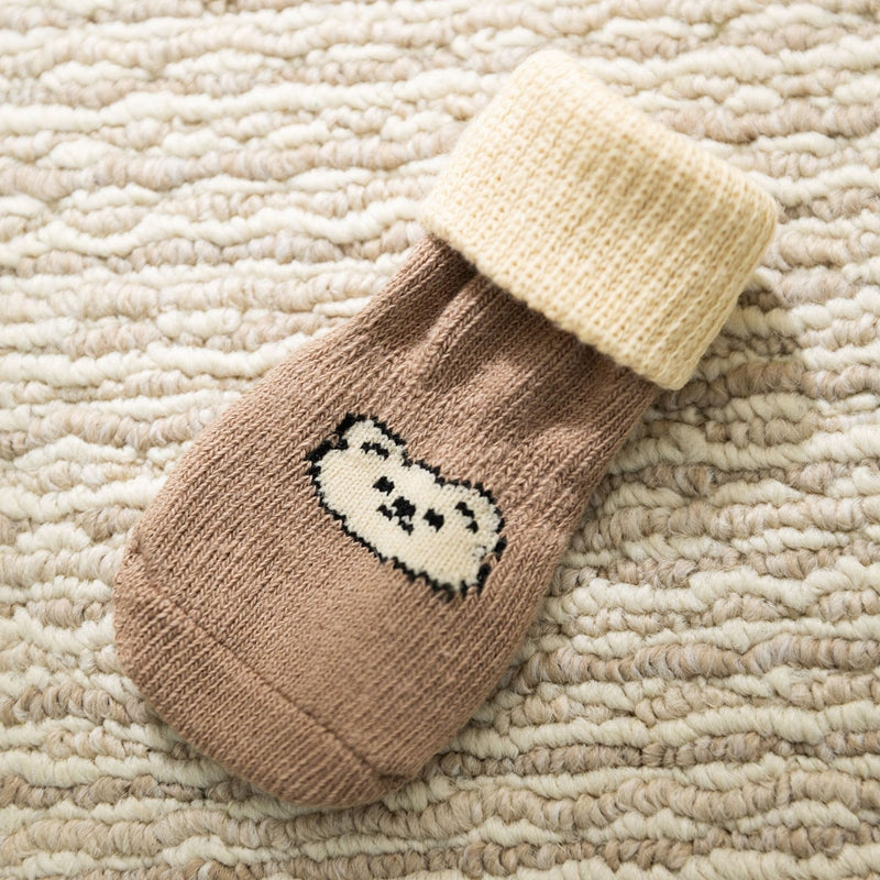 Long Tube Dog Socks – Anti-Slip Outdoor Grip