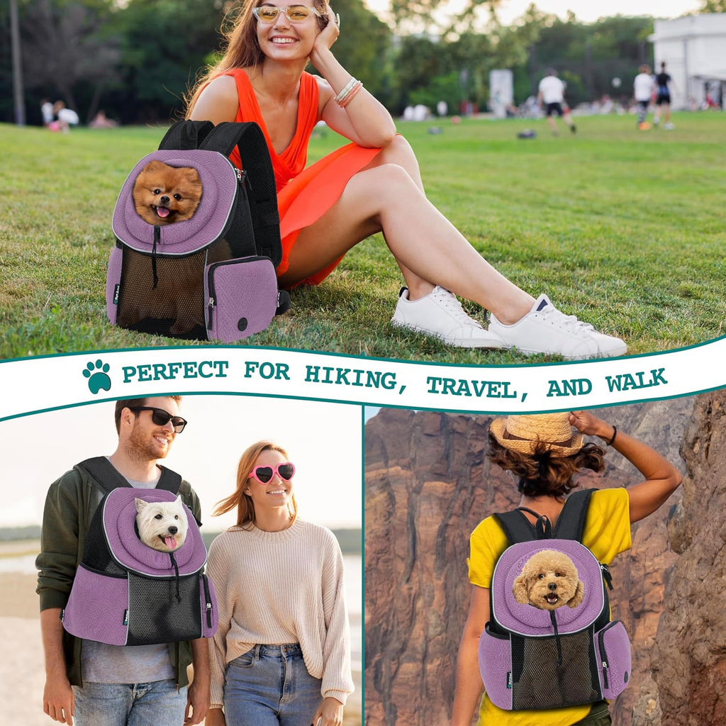 Dog Carrier Backpack – Portable Breathable Travel Bag