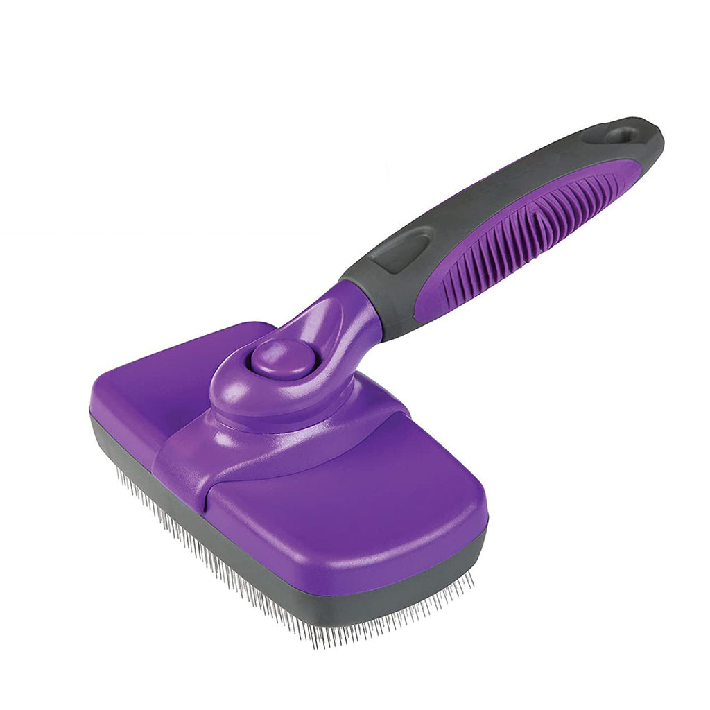 Self-Cleaning Pet Brush – Easy Grooming for Dogs & Cats