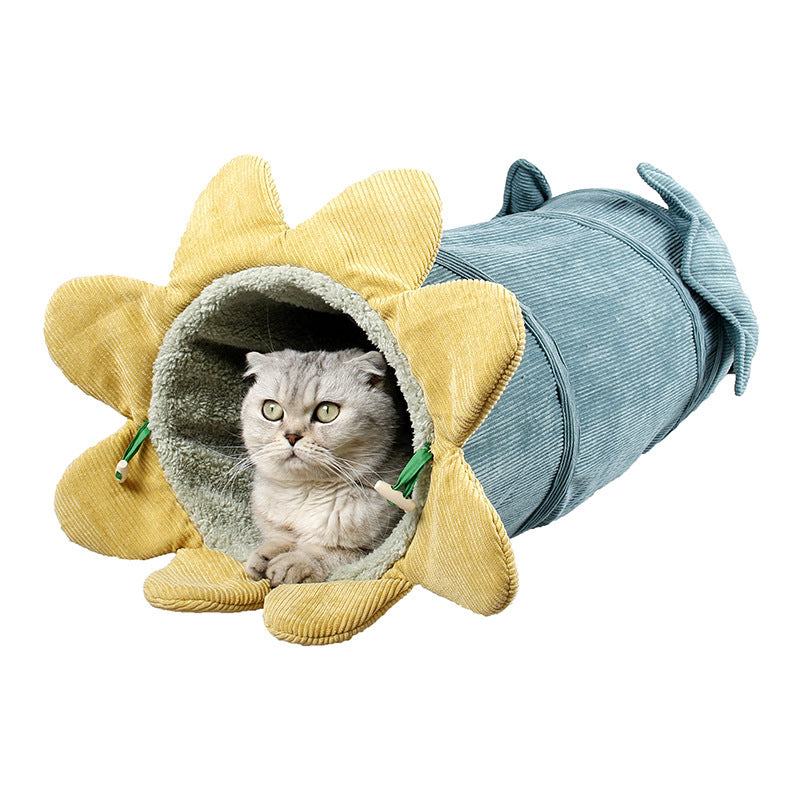 Fruit Cat Tunnel Toy – Funny Play Tube