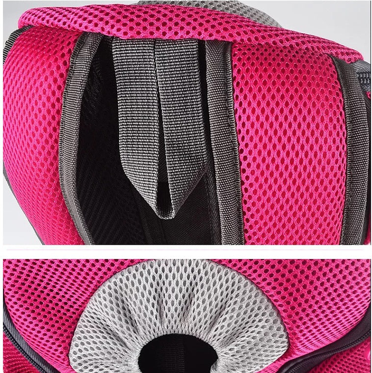 Portable Pet Backpack – Outdoor Dog Carrier Bag