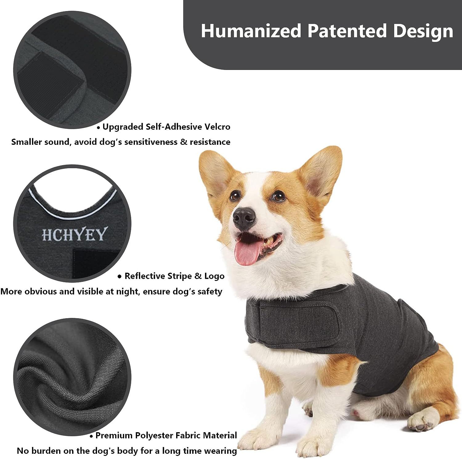 Dog Anxiety Shirt – Thunder Comfort Vest