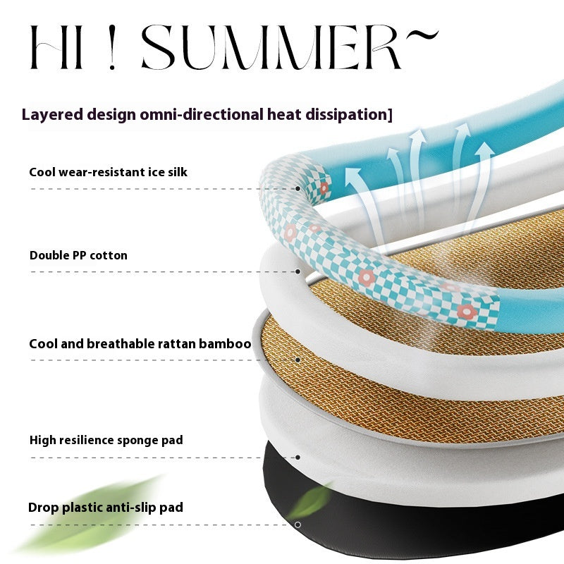 Pet Cooling Mat – Oval Runway Nest Pad