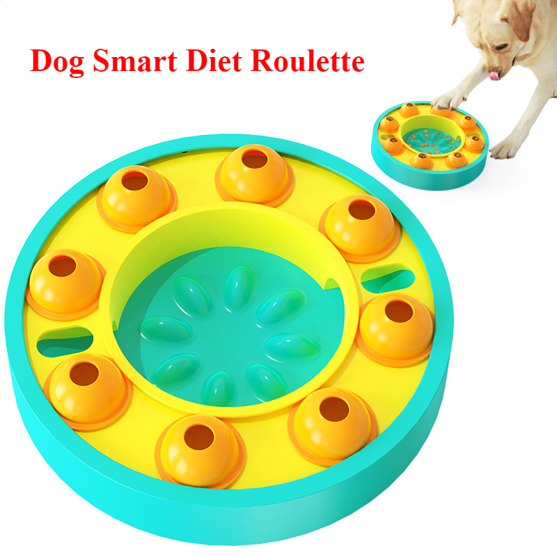 Interactive Dog Puzzle Feeder – IQ Training Toy