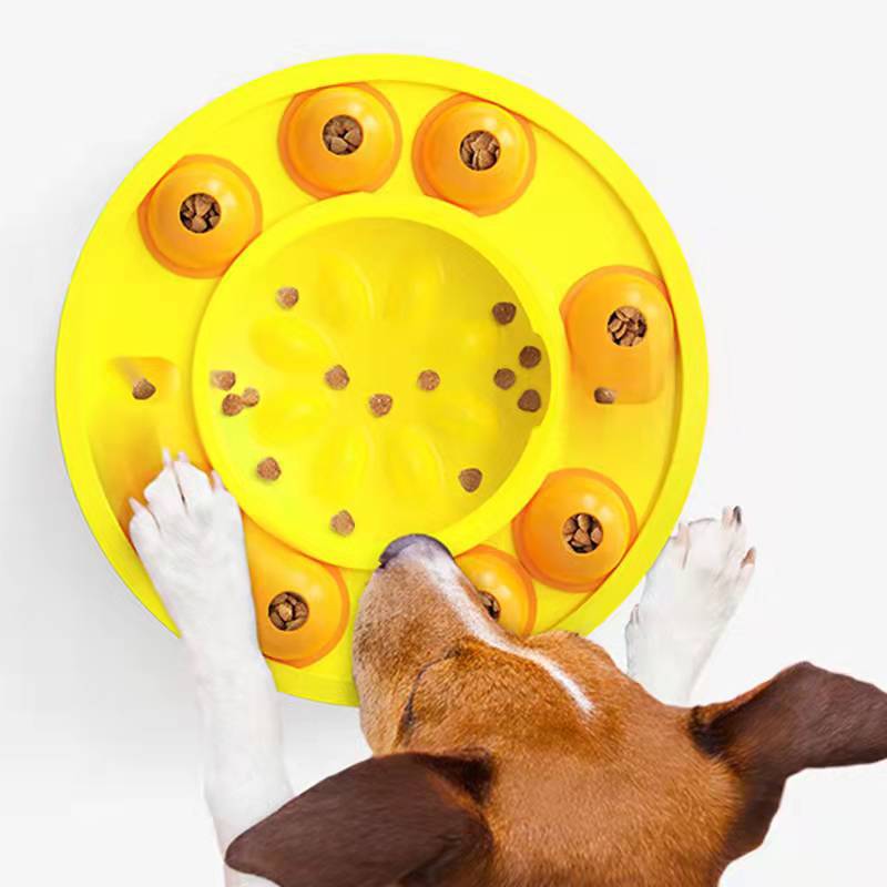 Interactive Dog Puzzle Feeder – IQ Training Toy