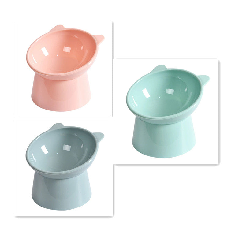 Elevated Tilted Pet Bowl – Anti Vomiting Feeding Dish