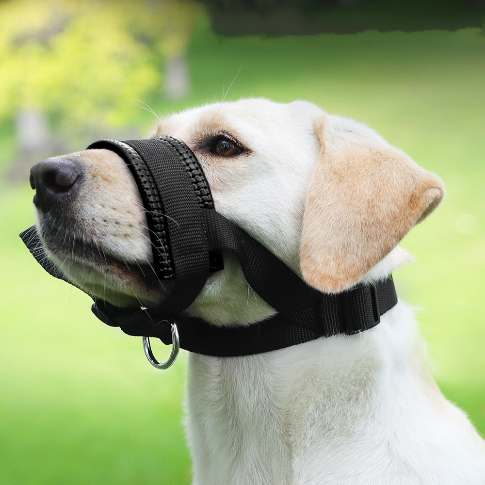 Anti-Bark Dog Muzzle – Breathable Nylon Design