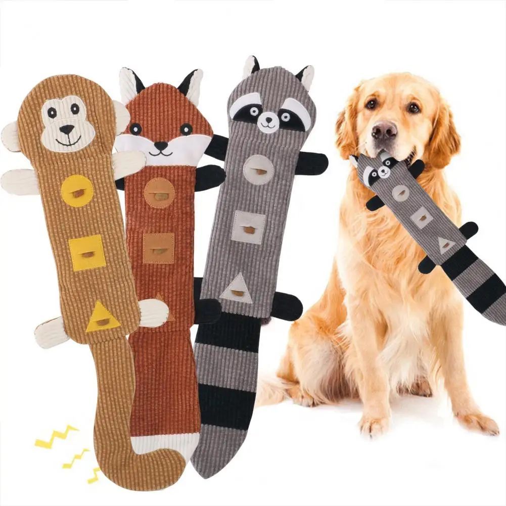 Durable Dog Chew Toy – Squeaky Treat Dispenser