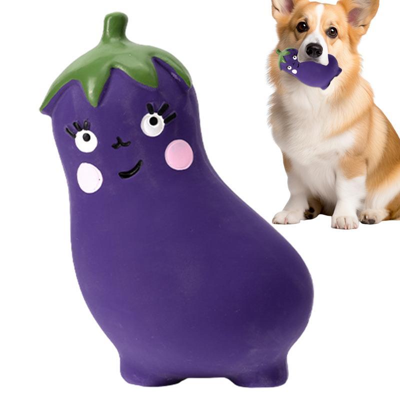 Cute Vegetable Dog Chew Toy – Cartoon Latex Teether
