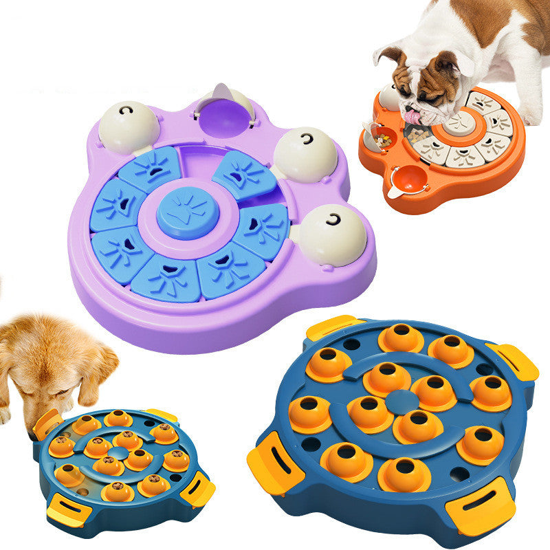 Dog Puzzle Slow Feeder – Fun IQ Training Toy