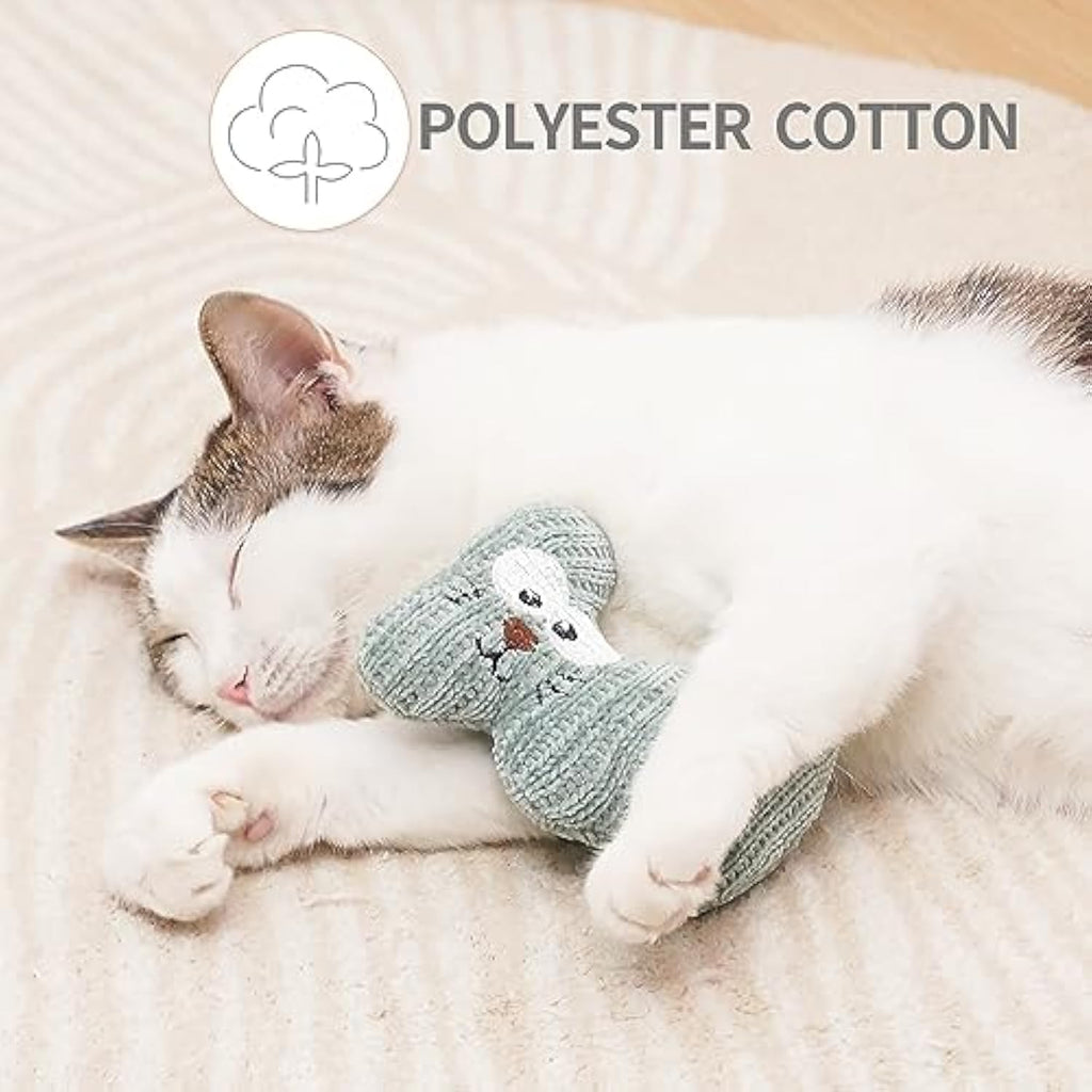 Catnip Cat Toy – Plush Rope Chew with Bell