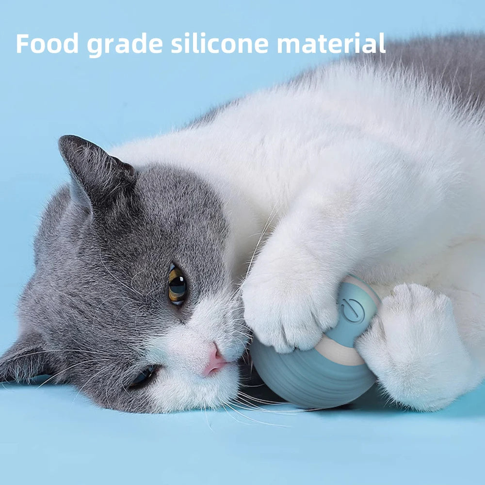 Smart Cat Interactive Ball – Automatic Rolling Toy