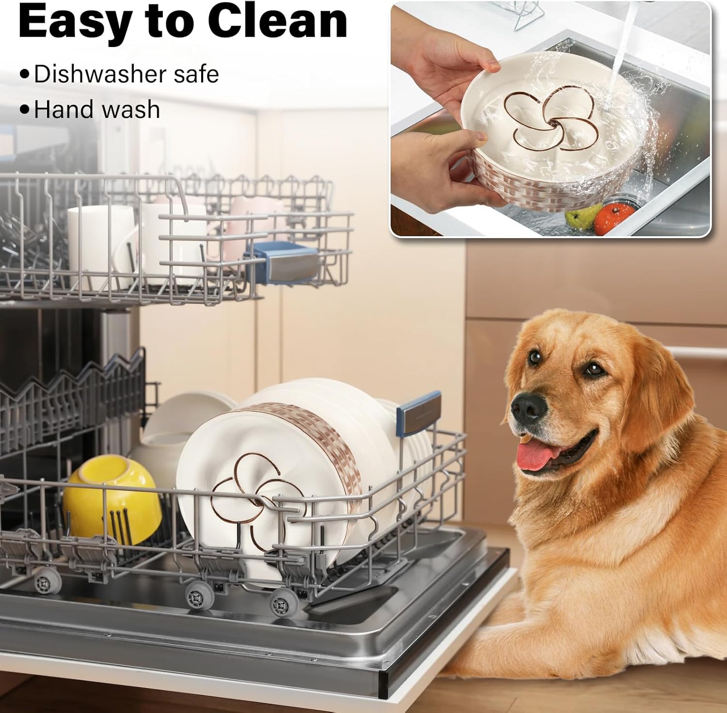 Non-Slip Ceramic Slow Feeder – Safe Eating for Pets