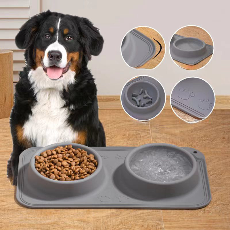 Foldable Pet Bowl – Non-Slip Travel Feeding Bowl