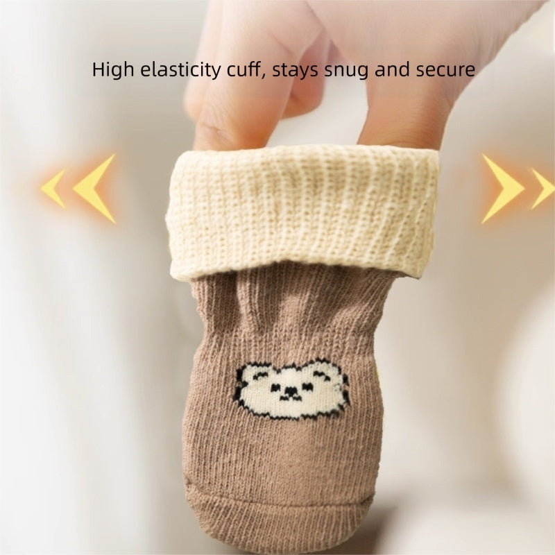 Long Tube Dog Socks – Anti-Slip Outdoor Grip
