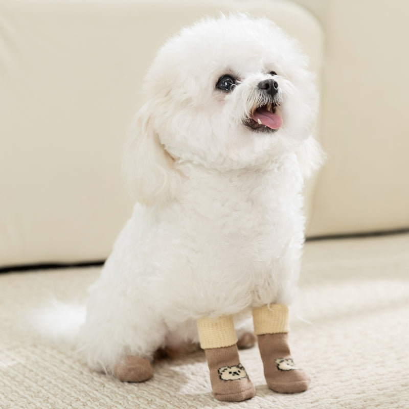 Long Tube Dog Socks – Anti-Slip Outdoor Grip