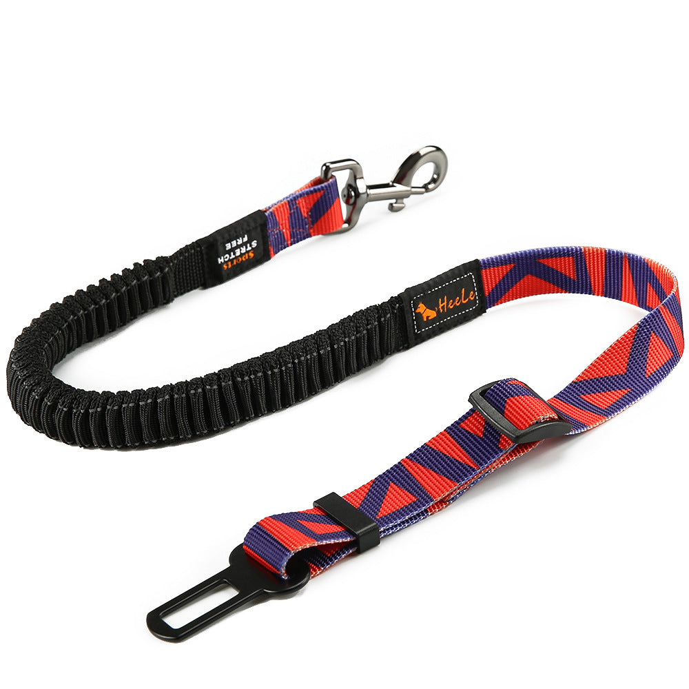 Elastic Dog Car Seat Belt – Stretch Safety Lead