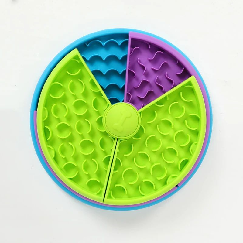 3-Layer Dog Puzzle Bowl – Slow Feeder Interactive Toy