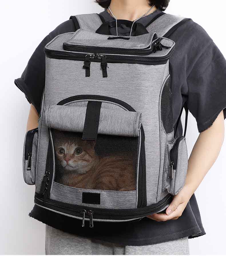 Portable Pet Carrier Bag – Breathable & Foldable