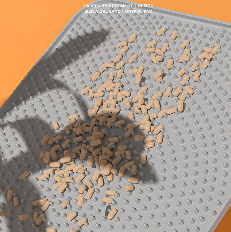 Silicone Cat Litter Mat – Sand-Proof Design
