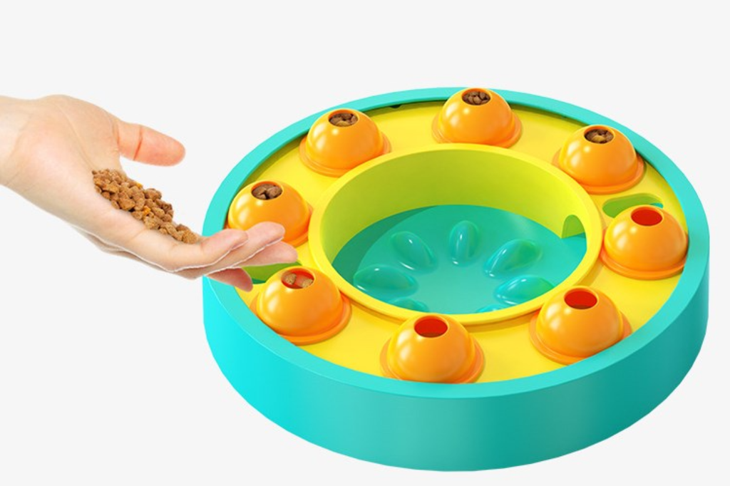 Interactive Dog Puzzle Feeder – IQ Training Toy