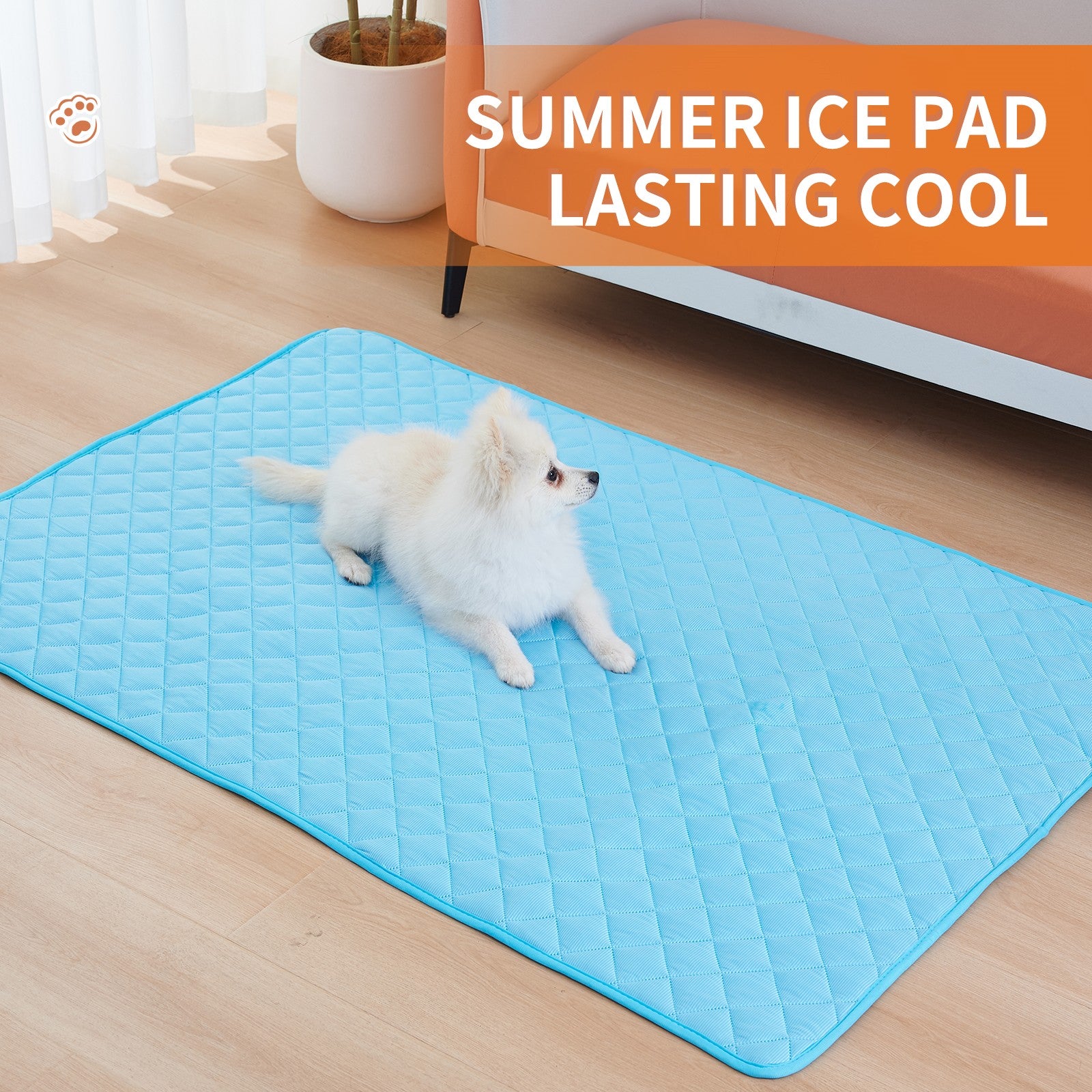 Dog Cooling Mat – Waterproof Summer Sleeping Pad