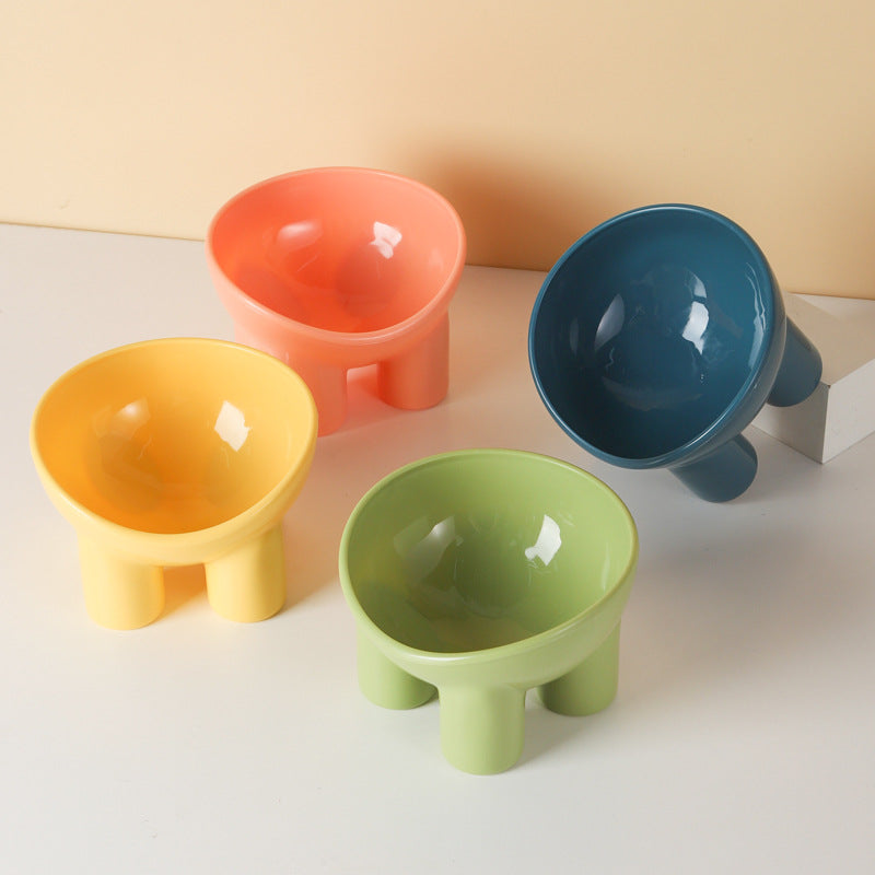 Tilted Raised Pet Bowl – Stress Free Feeding