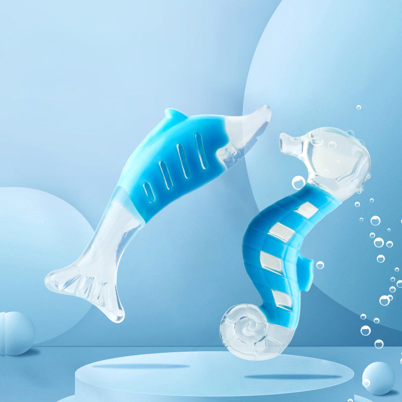 PU Nylon Dog Chew Toy – Seahorse & Tuna Set