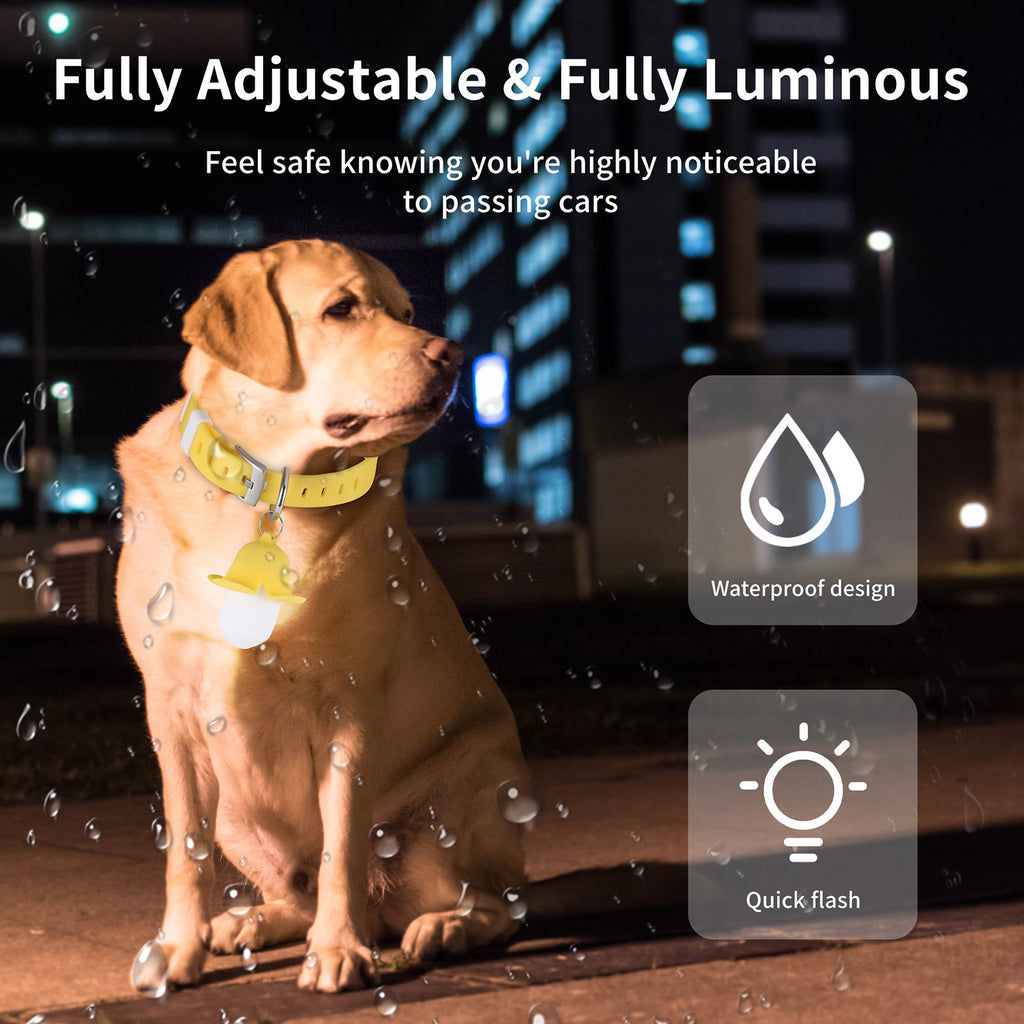 USB Rechargeable Luminous Dog Collar Light