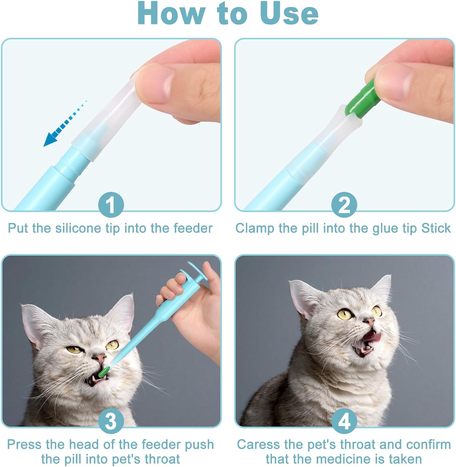 Pet Pill Shooter – Soft Tip Medicine Feeder for Pets