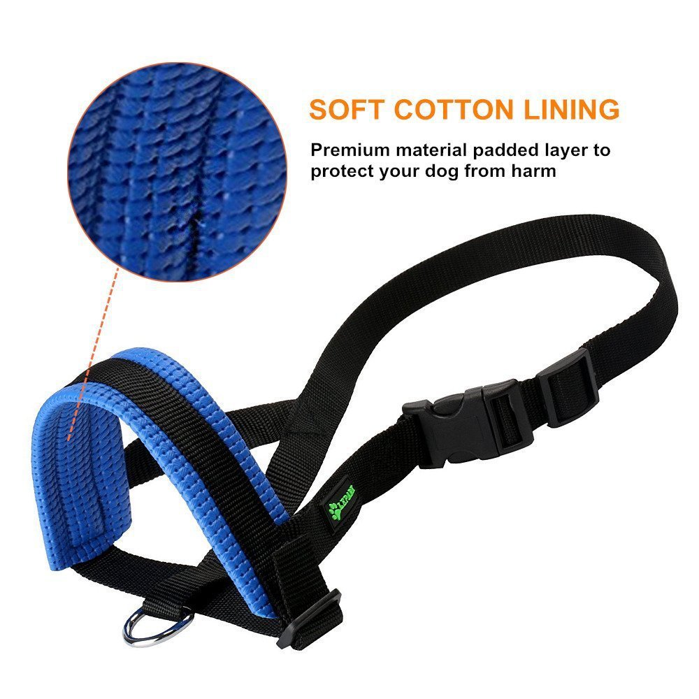 Anti-Bark Dog Muzzle – Breathable Nylon Design