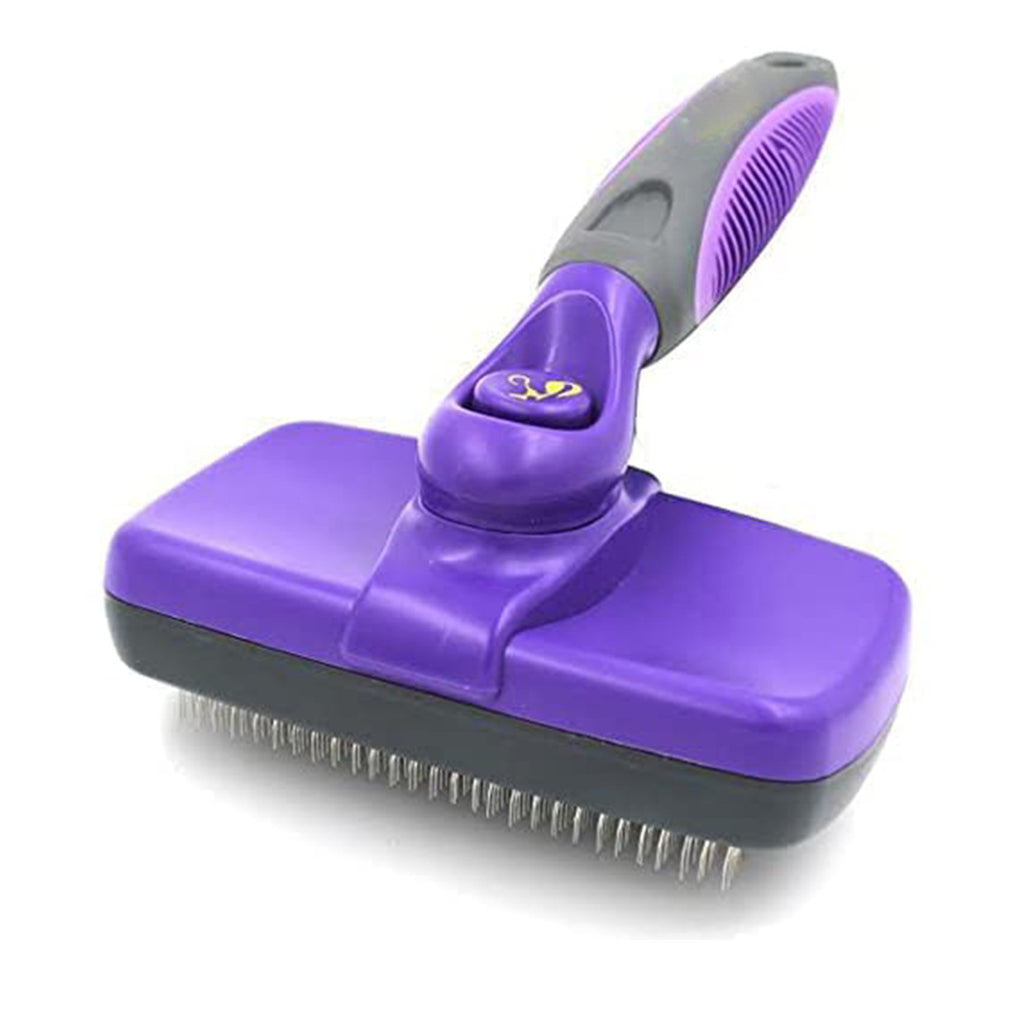 Self-Cleaning Pet Brush – Easy Grooming for Dogs & Cats