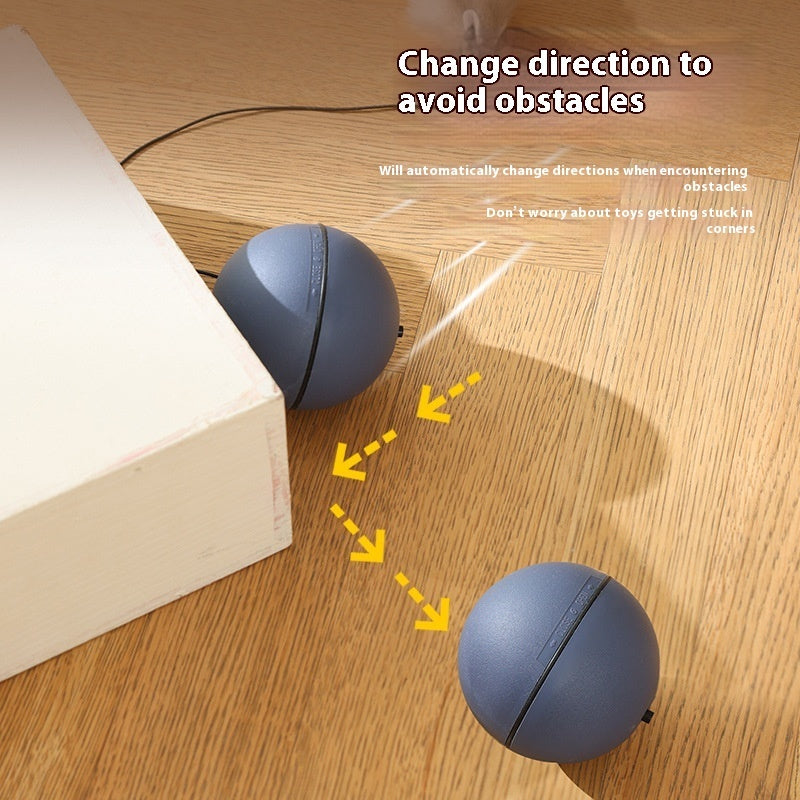 Electric Teaser Ball – Automatic Rolling Cat Toy