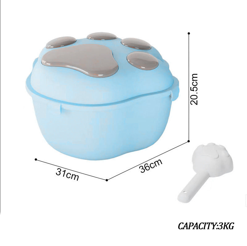 Dog & Cat Food Storage Container – Large Capacity