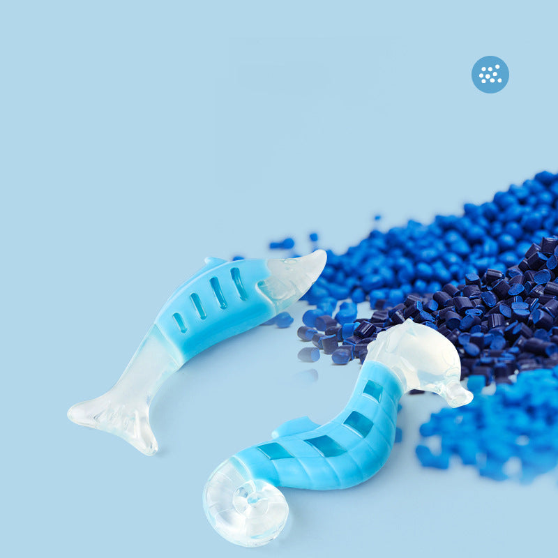 PU Nylon Dog Chew Toy – Seahorse & Tuna Set