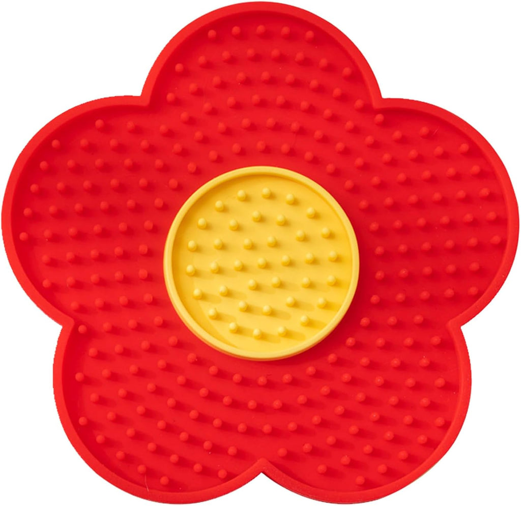 Flower Lick Pad – Slow Feeder for Cats & Dogs
