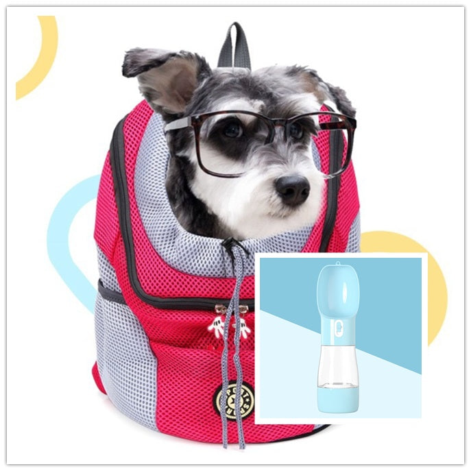 Portable Pet Backpack – Outdoor Dog Carrier Bag