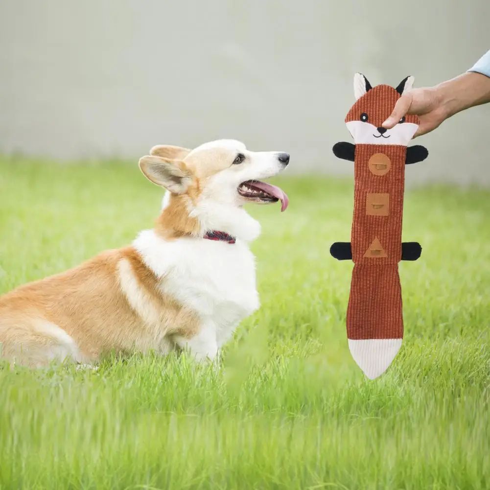 Durable Dog Chew Toy – Squeaky Treat Dispenser