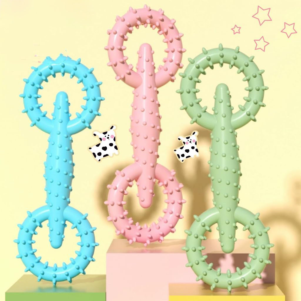 TPR Dog Chew Ring – Safe Puppy Teething Toy