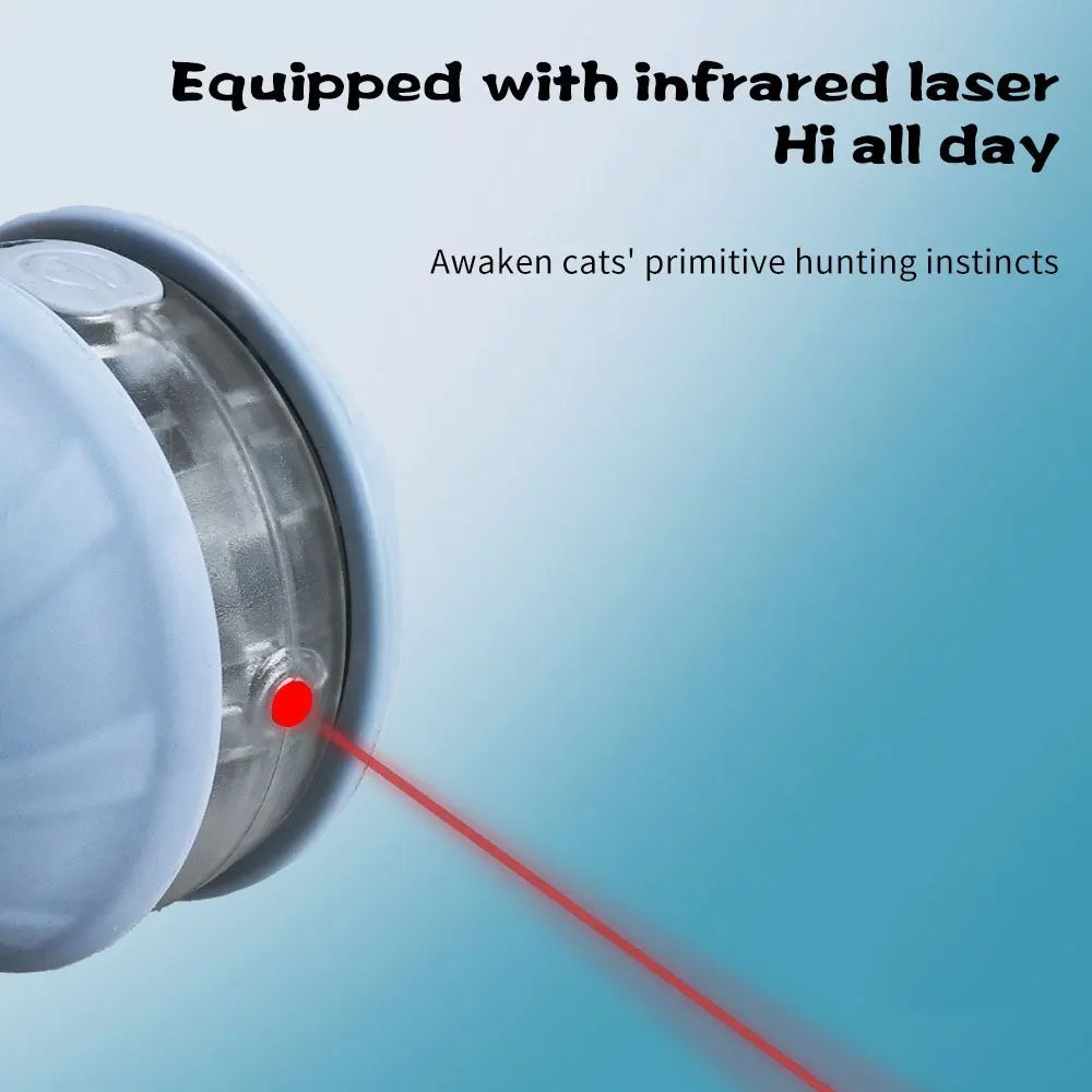 Interactive Cat Ball Toy – Automatic Rolling Fun