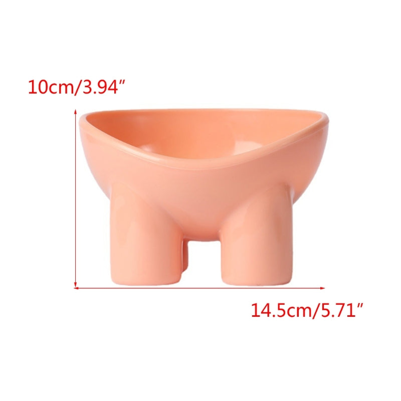 Tilted Raised Pet Bowl – Stress Free Feeding