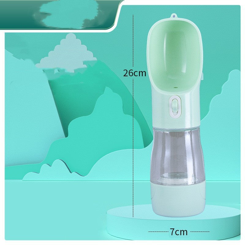 Pet Dog Water Bottle Feeder Bowl for Outdoor Travel