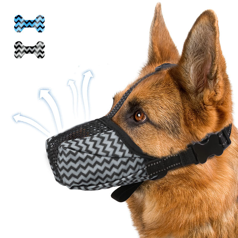 Air Mesh Dog Muzzle – Breathable & Secure