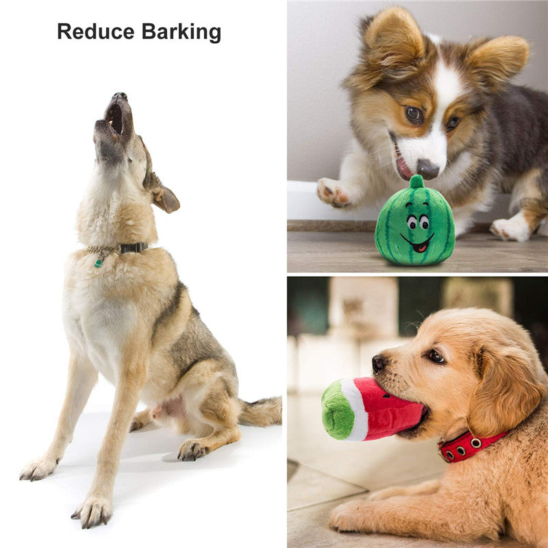 Fashion Dog Plush Toys – Squeaky Game Fun